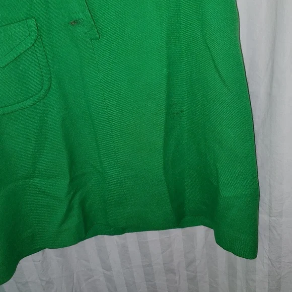 Vintage 60s Gay Gibson 100% Virgin Wool Mod Collar Dress - Picture 7 of 16